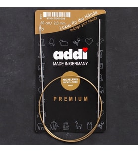 Addi 2mm 60cm Klasik Misinalı Şiş- 105-7