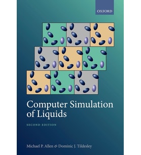 Computer Simulation Of Liquids (Çok Renkli)