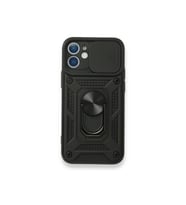 Çınarcık Dev iPhone 11 Kılıf Pars Lens Yüzüklü Silikon - Kırmızı