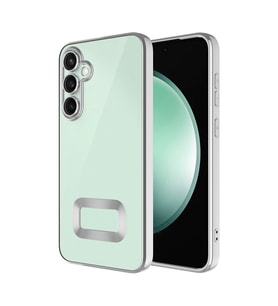 Samsung Galaxy A16 Uyumlu Kılıf Kamera Korumalı Logo Gösteren Zore Omega Kapak