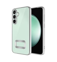 Samsung Galaxy A16 Uyumlu Kılıf Kamera Korumalı Logo Gösteren Zore Omega Kapak