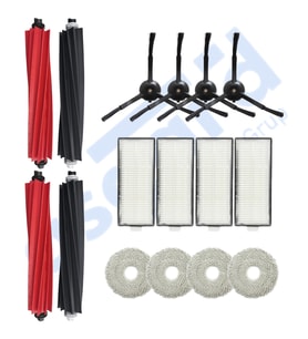 Roborock Q Revo Master Uyumlu 2 Ana Fırça 4 Yan Fırça 4 Filtre 4 Mop