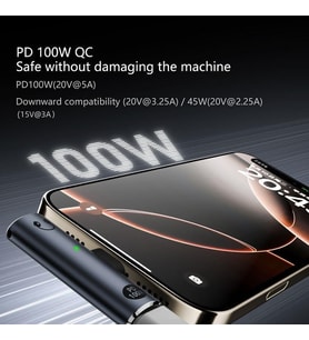 2in1 Type C to 3.5mm Kulaklık Type C 100W Hızlı Şarj Dönüştürücü OTGCX