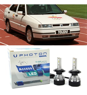 Seat Toledo Led Xenon Kısa Far Ampulü H7 Access Yeni Seri Beyaz 1999-2009