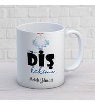 KİŞİYE ÖZEL DİŞ HEKİMİ MESLEK KUPA BARDAK