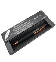 Signator® C417 Mat Siyah Rose Gold Tükenmez Kalem  İsme Özel Kalem  Hediyelik Kalem (Karışık)