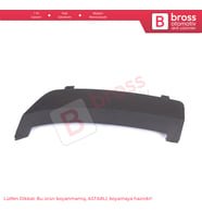 Ford Fiesta 2008-2017 İçin Arka Tampon Çeki Demir Kapağı 8A6117K922AB5ZCT