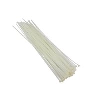 M190PL 3,6 x 200 mm Beyaz Naylon Kablo Bağı, Ethernet ve Ses Sistemi Kabloları İçin Kendinden Kilitli Plastik Kelepçe, 50 Adet