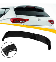 Seat Leon Mk3 Spoiler Parlak Siyah Spoyler Plastik İthal