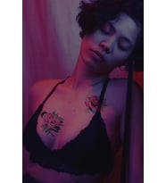 Caş Dekorasyon Gül figürlü Geçici Dövme Tattoo