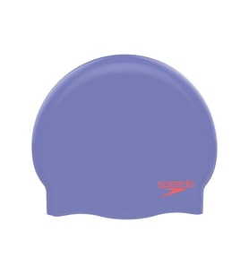 Speedo Moulded Silc Cap Çocuk Silikon Yüzücü Bonesi 8-70990D438 Mor