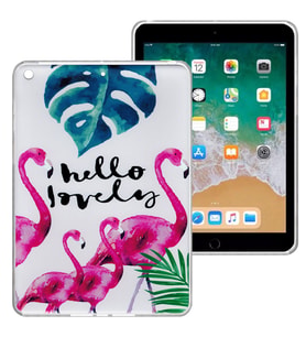 Apple Ipad 5 6 Nesil ve Air Baskılı Silikon Kılıf BK-123