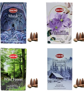 paket toplam 40 adet karışık geri akış tütsü