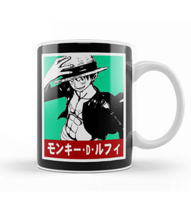 Luffy One Piece 07 Kupa Bardak Porselen