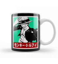 Luffy One Piece 07 Kupa Bardak Porselen