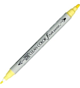 Zig Clean Color f Çift Uçlu Kalem 050 Pastel Yellow 