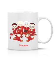 Yılbaşı Hediyesi Yeni yıl Hediyesi Çay Kahve Kupa Bardak-Happy christmas-Mutlu yıllar-2024-015