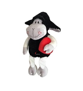 Sevimli Peluş Kuzu 30 Cm (Çok Renkli)