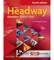 New Headway Elementary Student's Book + Workbook + CD 4th Edition