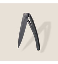 Deejo 37g, Carbon Fiber Çakı (Siyah)