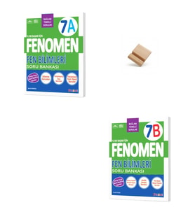 Fenomen 7. Sınıf Maarif Fen Bilimleri 7A ve 7B Soru Bankası + Telefon Standı