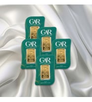 5 Adet 2.5 Gr 24 Ayar Gar Gram Altın