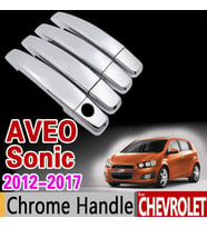 Chevrolet Aveo Kapı Kolu Kromu Nikelajı