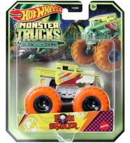 Hot Wheels Monster Trucks Glow In The Dark 1:64 Karanlıkta Parlayan Arabalar Bone Shaker Hcb50-Hwc82