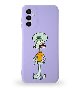 Samsung Galaxy A04s Uyumlu Lansman Kılıf Altı Kapalı İçi Kadife   Dokunaç Tasarımlı  Kapak (Şeffaf)