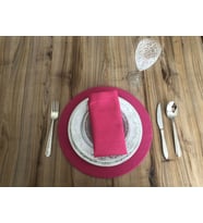 FUŞYA SUPLA 33 CM (6 ADET) (MDF DAHİL) (Kırmızı)