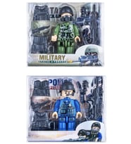 Polis Ve Asker Lego Adam Oyuncak Figür Seti Aksesuarlı