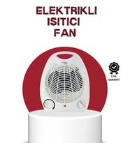 Northcity 2000W Taşınabilir Elektrikli Fanlı Isıtıcı – Hızlı Isınma Kompakt Boy