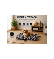 Konforlu Kamuflaj Köpek Yatağı, Rahat ve Şık Uyku Alanı