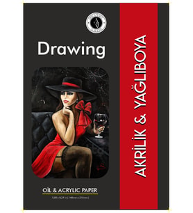 Dreamart Galery Sketchpad Sketchbook Yağlıboya Akrilik Boya Çizim Defteri