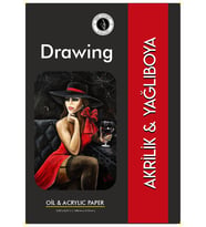 Dreamart Galery Sketchpad Sketchbook Yağlıboya Akrilik Boya Çizim Defteri