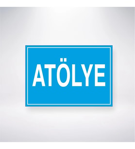 Atölye 21x28 Arkası Yapışkanlı Levha