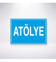 Atölye 21x28 Arkası Yapışkanlı Levha