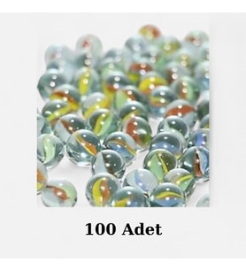Nostaljik Misket ( Bilye ) 100 Adet
