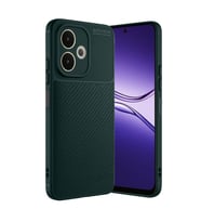 A5 4G Kılıf Auto Focus Karbon Kapak - Koyu Yeşil