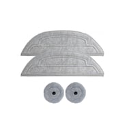 Roborock S8 MaxV Ultra Uyumlu 2 Adet Kenar Mopu 2 Paspas