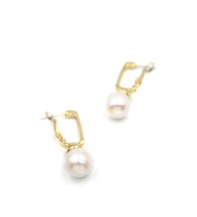 Northcity İncili Küpe - Beyaz