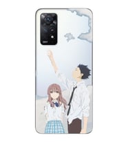 Xiaomi Redmi Note 12 PRO 4G Uyumlu A Silent Voice Tasarımlı Şeffaf Telefon Kılıfı