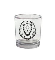 Aslan Baskılı Viski Bardağı - Aslanlı Bardak (Standart)