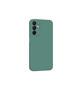 Samsung Galaxy A25 5G Kılıf First Silikon - Koyu Yeşil