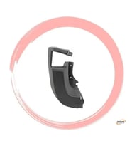 FORD - ARKA TAMPON SİYAH SOL V-363 TRANSİT 2019-