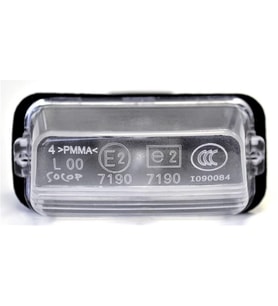 Peugeot 206 Plaka Lamba [Orjinal]      (6340A3)