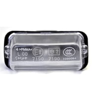 Peugeot 206 Plaka Lamba [Orjinal]      (6340A3)