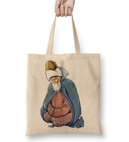 Mevlana Bez Çanta Uzun Saplı