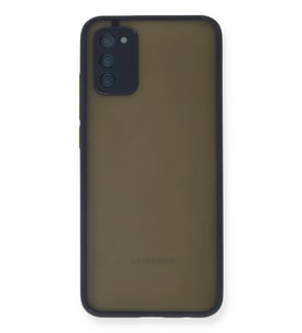 Galaxy A03S Kılıf Montreal Silikon Kapak - Lacivert