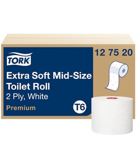 Tork 127520 Çift Katlı Premium Tuvalet Kağıdı 27 Rulo x 90 m